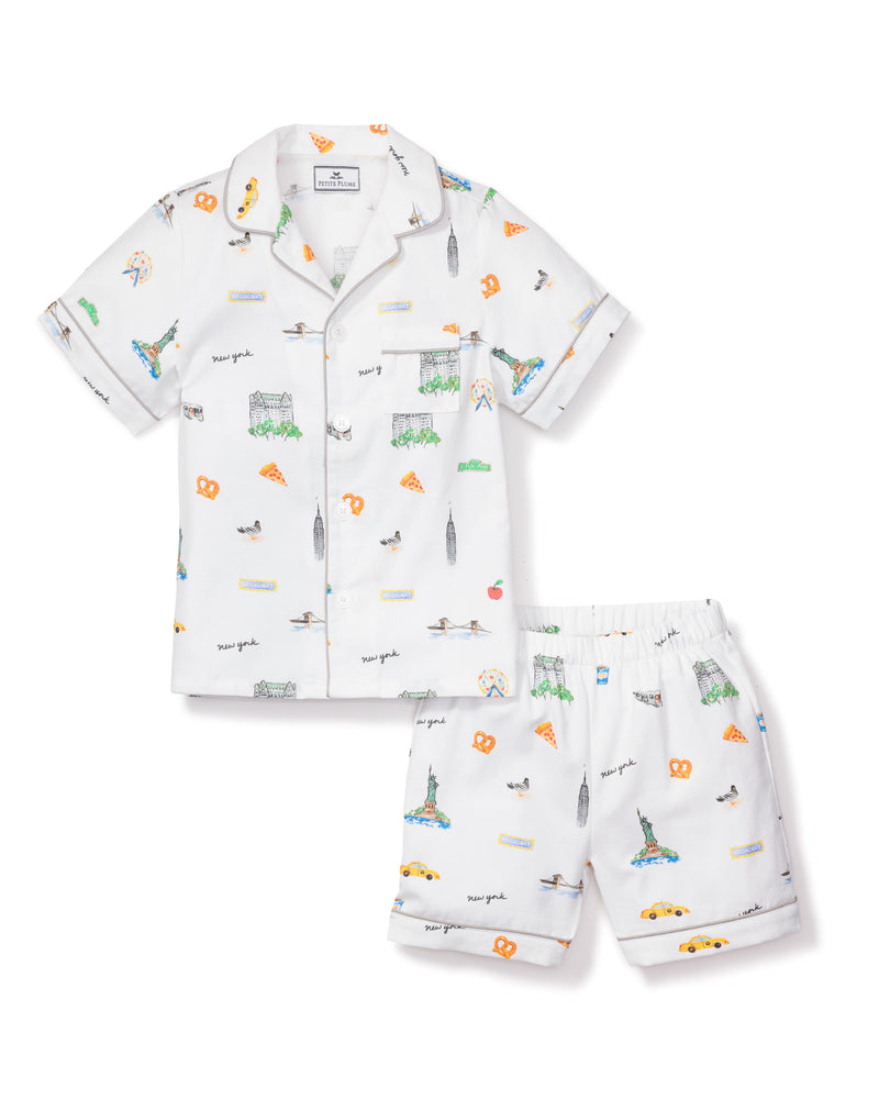 Children's New York! New York! Short Set