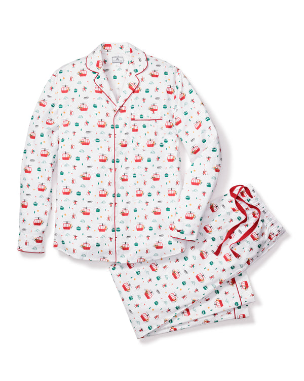 Maisonette x Petite Plume Exclusive Men's Holiday at the Chalet Pajama Set