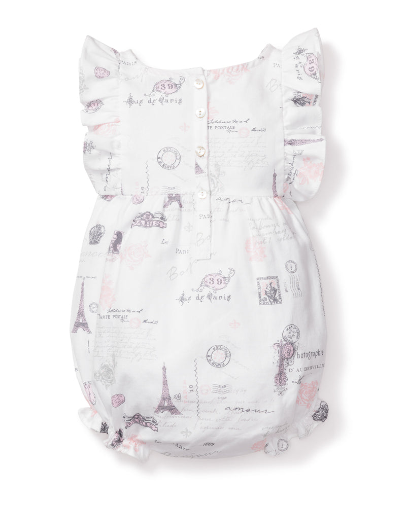 Paris Musings Ruffled Romper