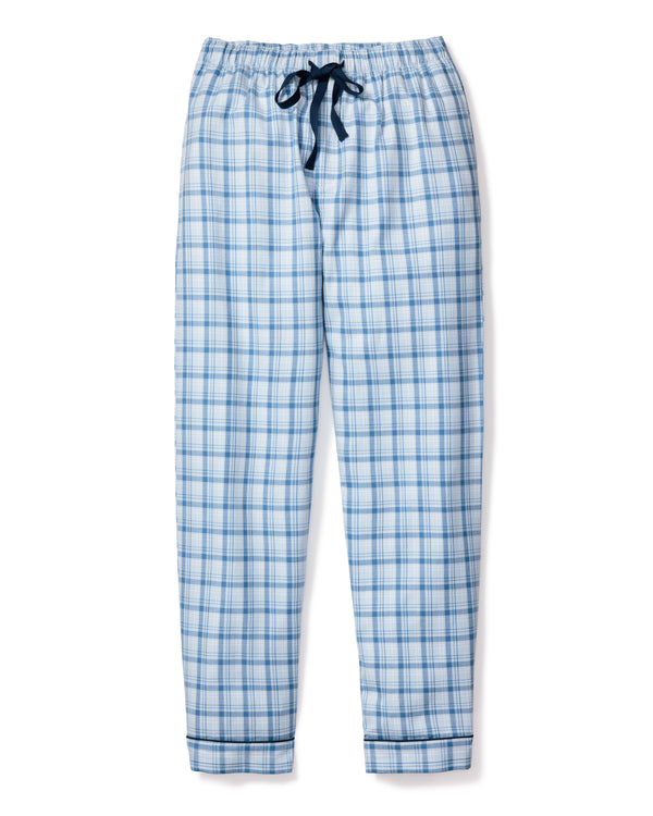 Men's Twill Pajama Pants in Seafarer Tartan