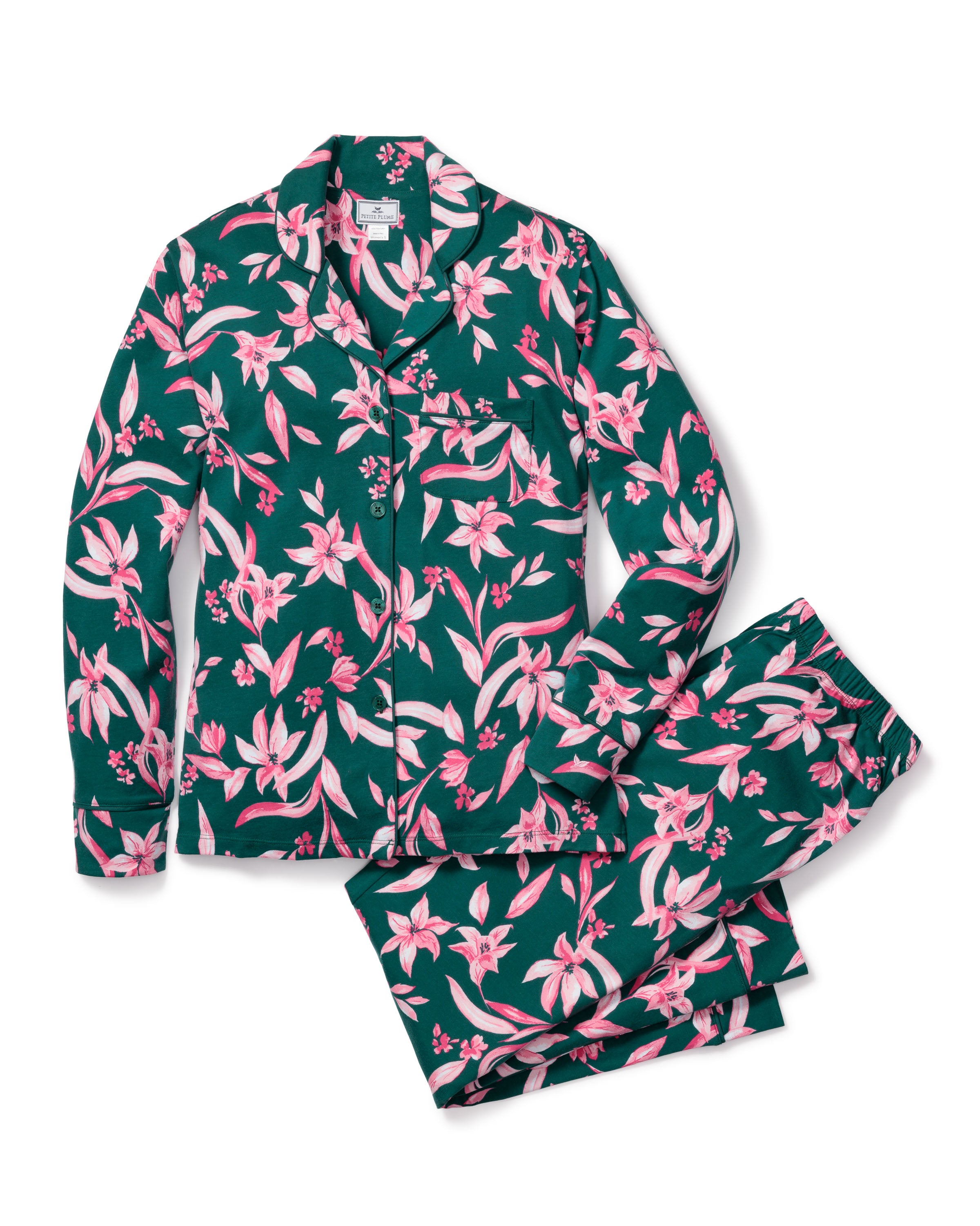 Women's Pima Pajama Set in Amalfi Floral