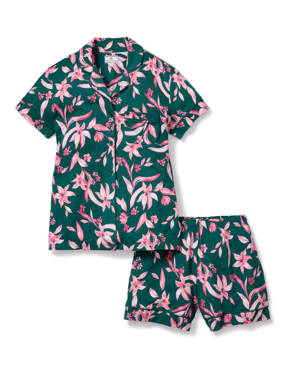 Luxe Pima Cotton Amalfi Floral Short Set