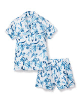 Luxe Pima Cotton Songs of Santorini Short Set