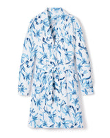 Luxe Pima Cotton Songs of Santorini Robe