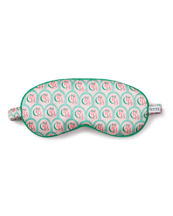 Colony Hotel x Petite Plume 100% Mulberry Silk Exclusive Print Adult's Eye Mask