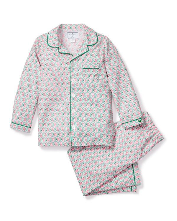 Colony Hotel x Petite Plume Exclusive Print Kid's Pajama Set