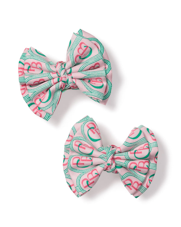 Colony Hotel x Petite Plume Exclusive Print Hair Bows