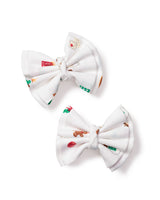 Winter Nostalgia Hair Bows