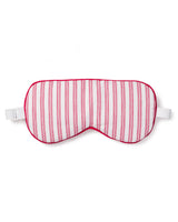 Adult Antique Red Ticking  Sleep Mask