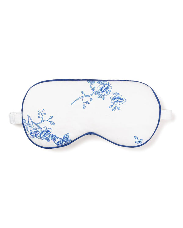 Adult's Sleep Mask in Indigo Floral