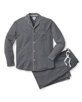 Men's Grey Flannel Pajama Set