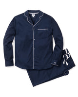 Men's Classic Pajamas in Navy Twill