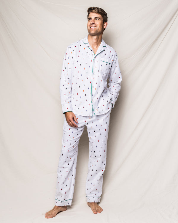 Men's Yuletide Ornaments Pajama Set