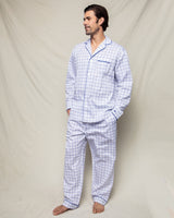 Men's Twill Pajama Set in Nantucket Tattersall