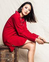 Women's Red Flannel Nightshirt