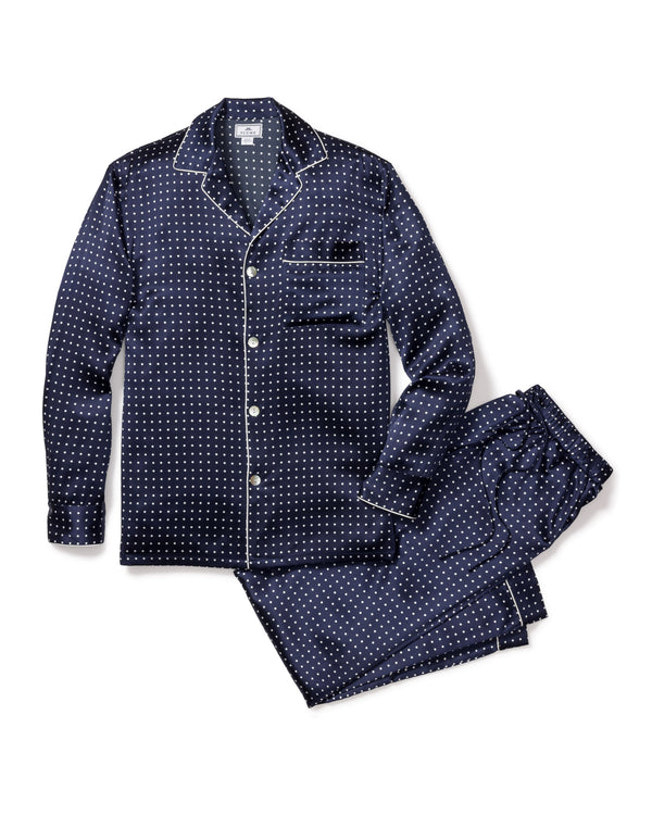 Men's Flannel Pajama Set in Evergreen Forest