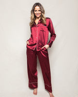 100% Mulberry Silk Women's Polka Dot Luxe Pajama