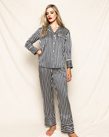 Mulberry Silk Women's Bengal Stripe Pajama