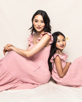 Women's Pink Gauze Celeste Sundress