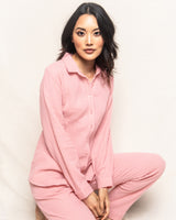 Women's Pink Gauze Morgan Top
