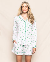 Women's Shamrocks Long Sleeve Short Set