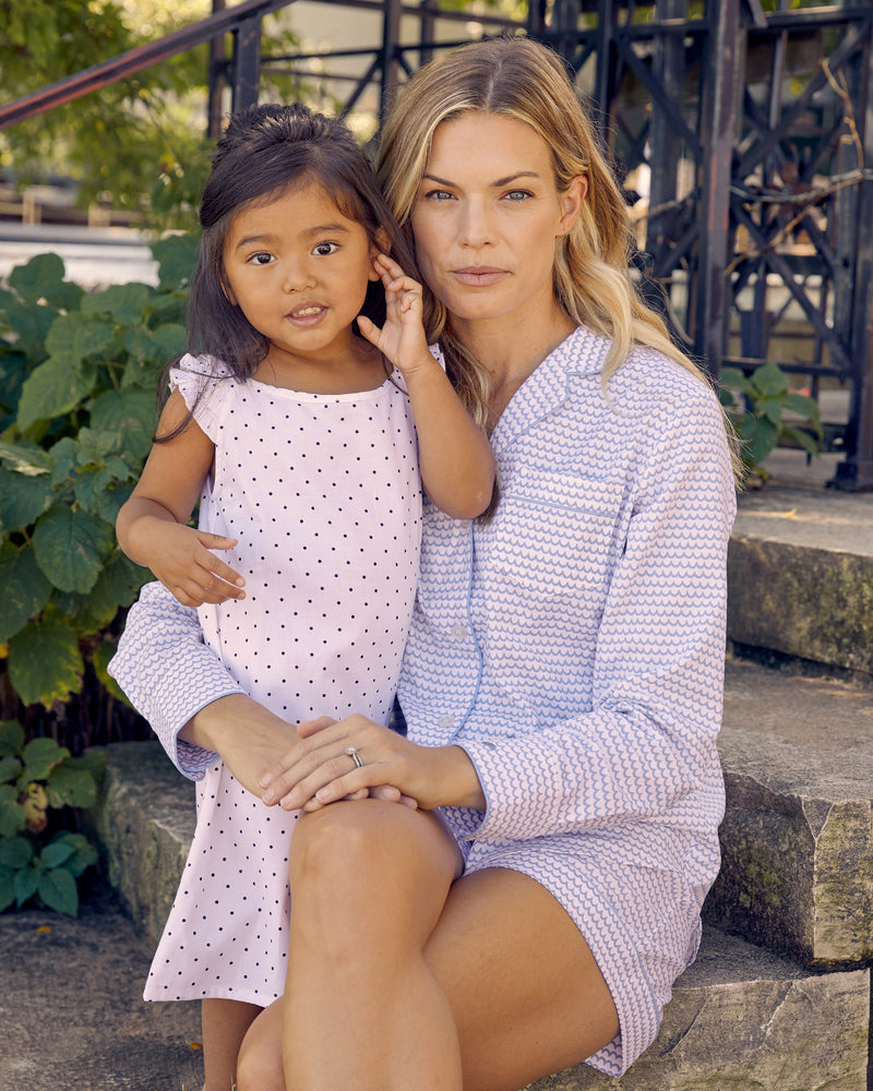 Women's La Mer Long Sleeve Short Set