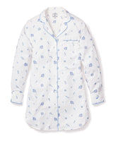 Women's Suffolk  Seashells Nightshirt