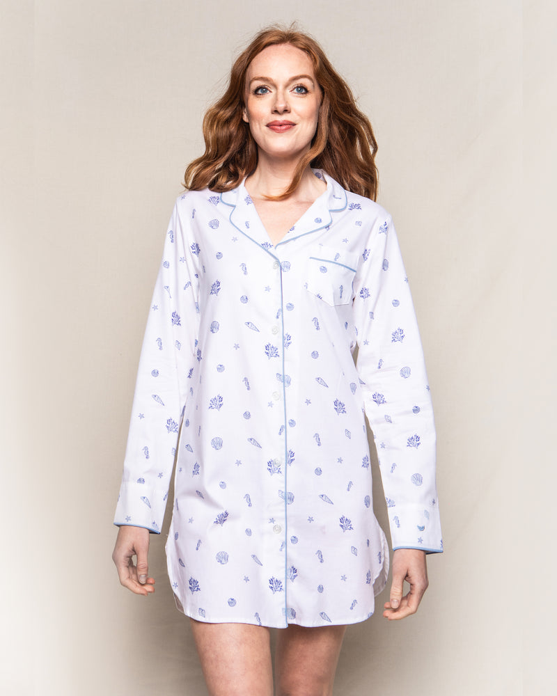 Women's Suffolk  Seashells Nightshirt