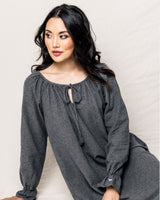 Women's Grey Flannel Delphine Nightgown