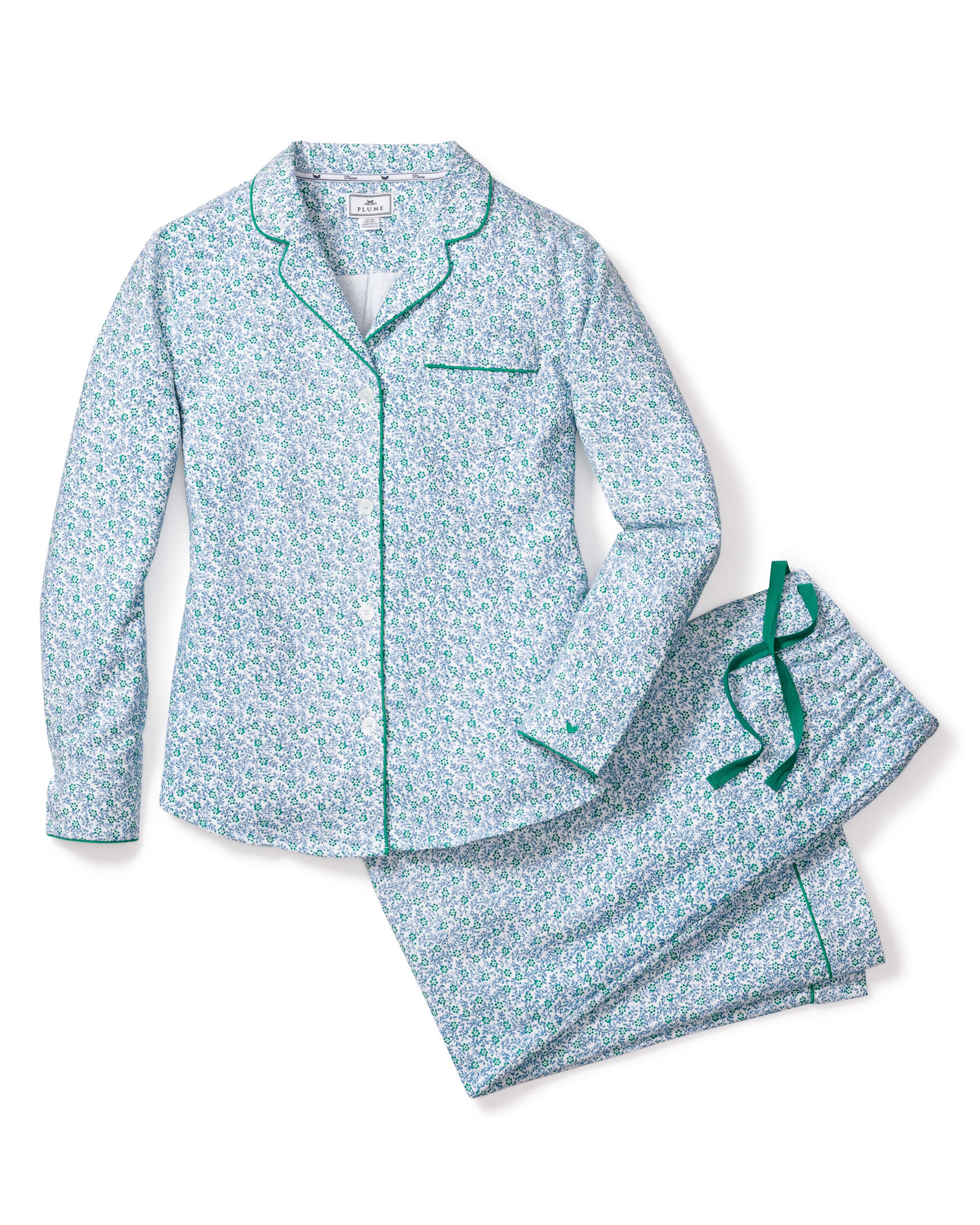 Women's Flannel Pajama Set in Stafford Floral