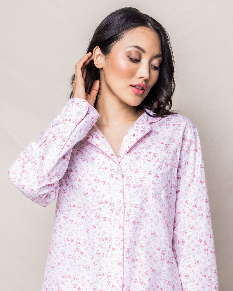 Women's Twill Pajama Set in Dorset Floral