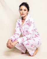 Women's English Rose Floral Pajama Set