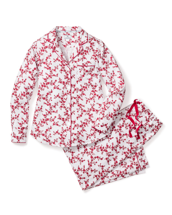 Women's Flannel Pajama Set in Knightsbridge Floral