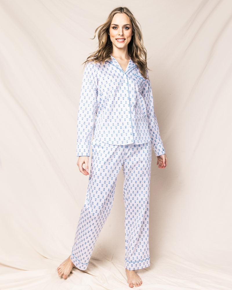 minnow x Petite Plume Botanical Block Print Women's Pajama Set
