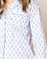 minnow x Petite Plume Botanical Block Print Women's Pajama Set