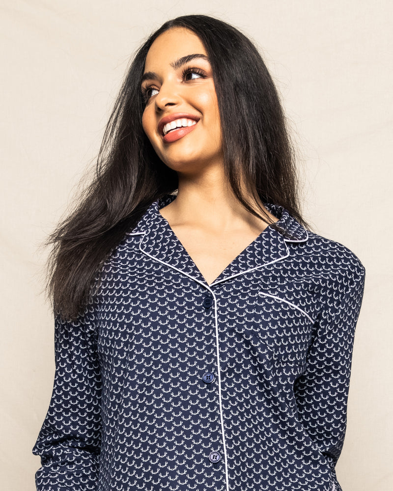 Women's Nordic Antlers Pajama Set