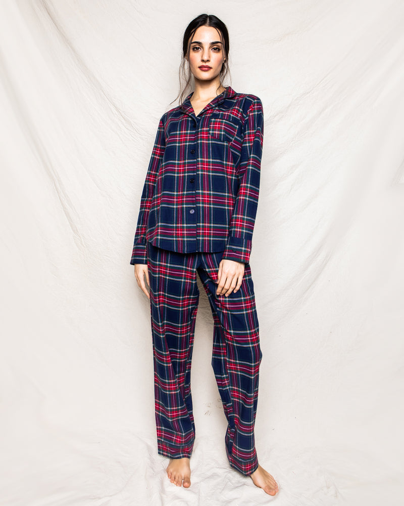 Plaid pyjamas womens cheap