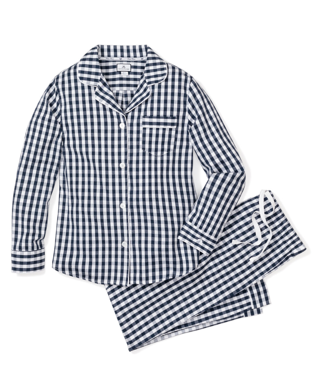 Twill Pajama Set Gingham