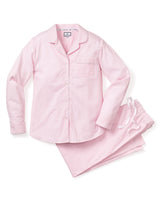 Women's Pink Seersucker Pajama Set