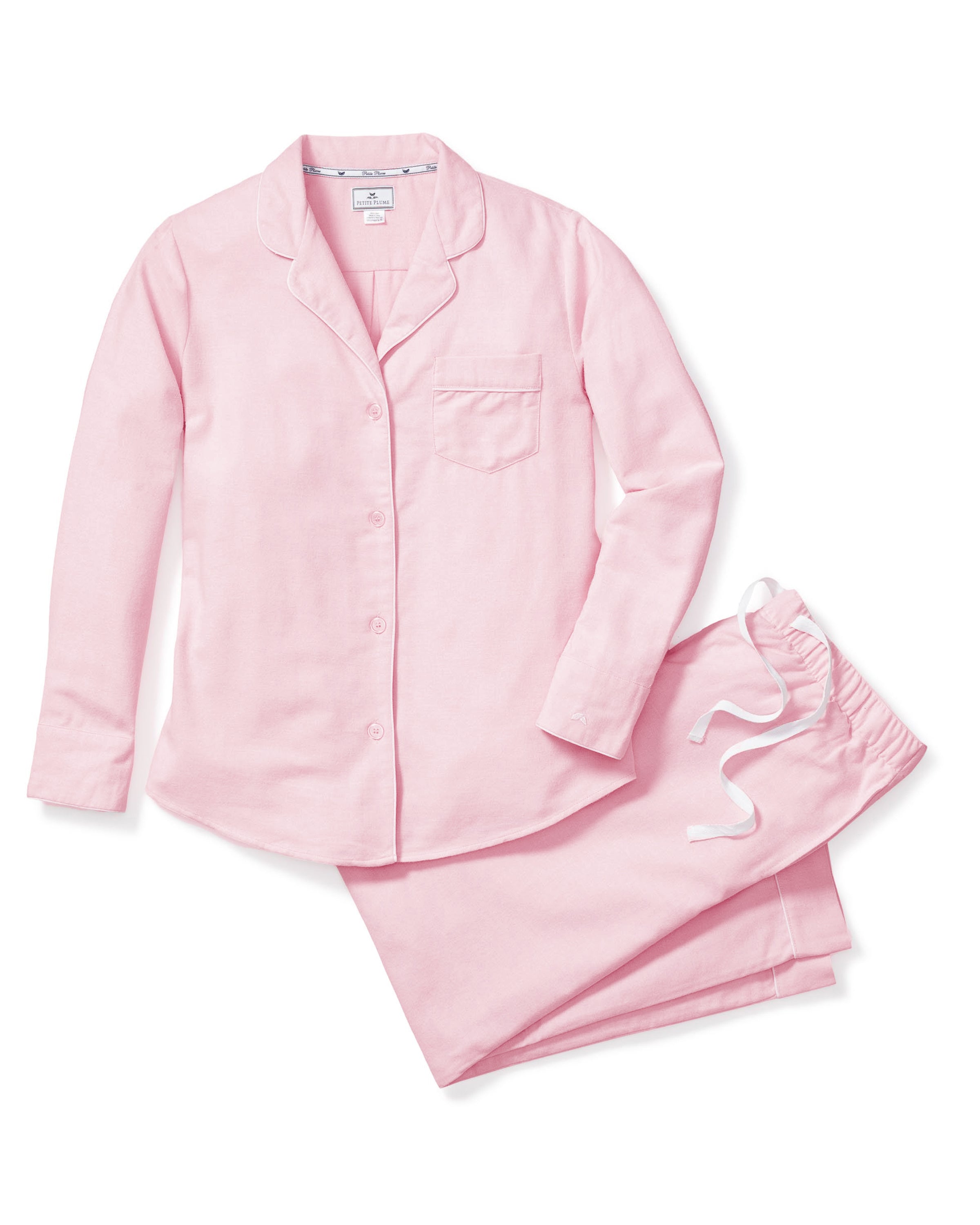 Women s Flannel Pajama Set in Pink