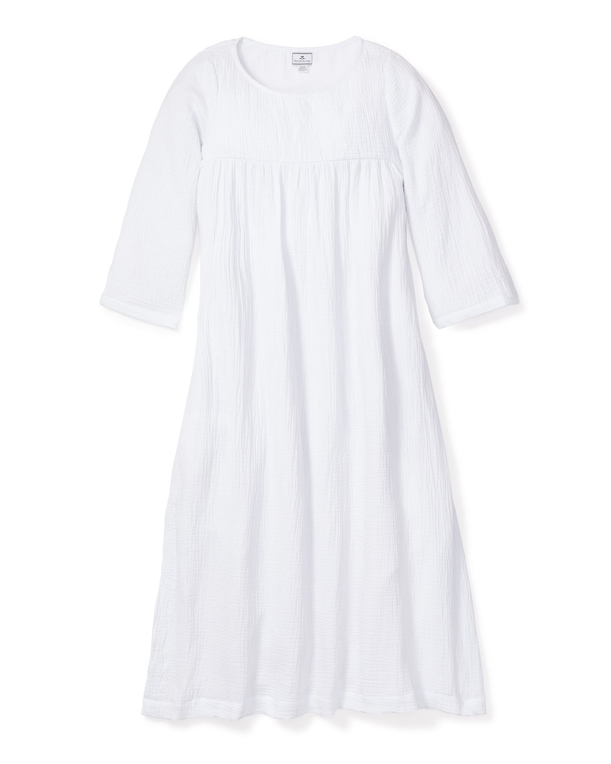 Women's Gauze Provence Sundress in White