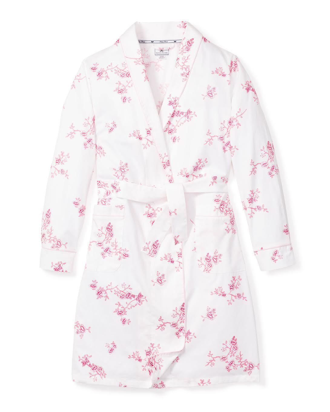 Women's Twill Robe in English Rose Floral
