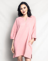 Pink Gauze Short Caftan