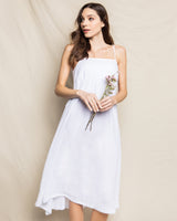 White Gauze Serene Sundress