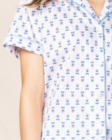 minnow x Petite Plume Botanical Block Print Women's Short Set