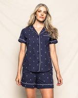 Women's Portsmouth Anchors Short Sleeve Short Set