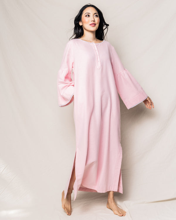 Women's Pink Flannel Seraphine Nightgown