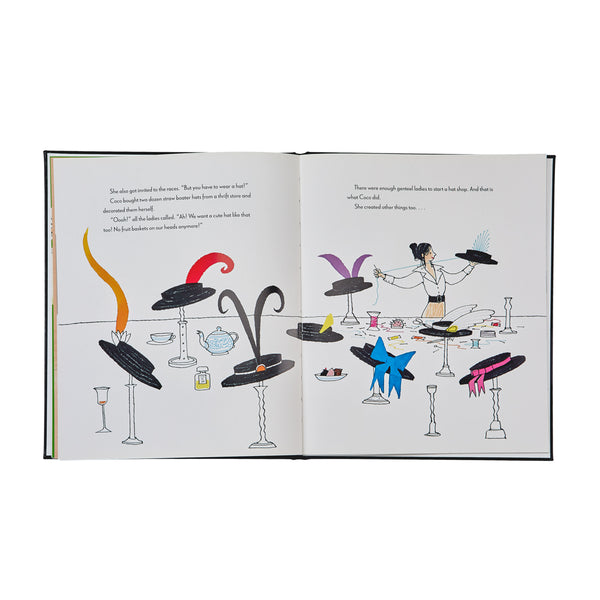 Heirloom Leather-Bound Book - Coco and the Little Black Dress