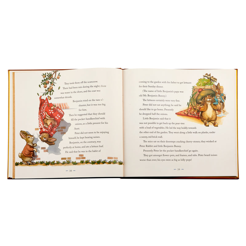 Heirloom Leather-Bound Book - Peter Rabbit