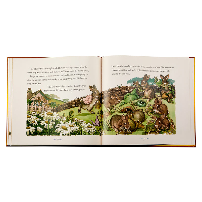 Heirloom Leather-Bound Book - Peter Rabbit
